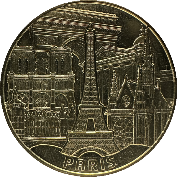 Monuments de Paris (7 monuments) (recto)